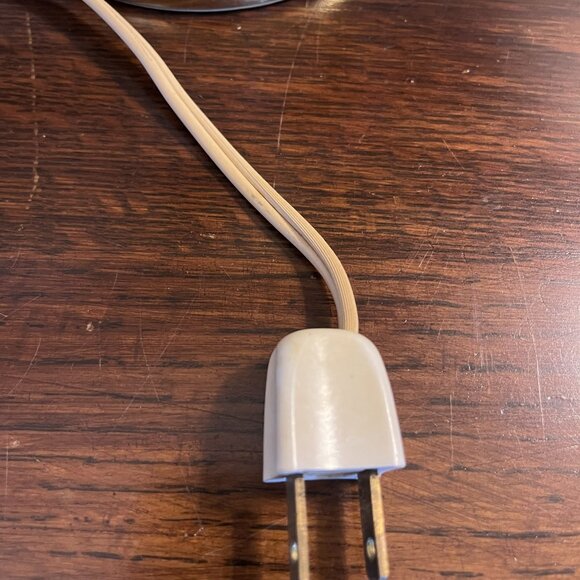 RARE VINTAGE Boudoir 24KT gold rimmed rose petals lamp MADE IN ENGLAND - Picture 9 of 12